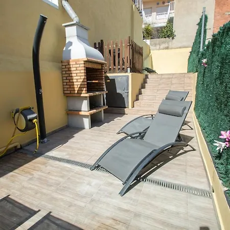 Casa Con Piscina En El Centro De Calella, Aire Semesterbostad