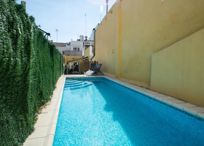 Casa Con Piscina En El Centro De Calella, Aire Calella