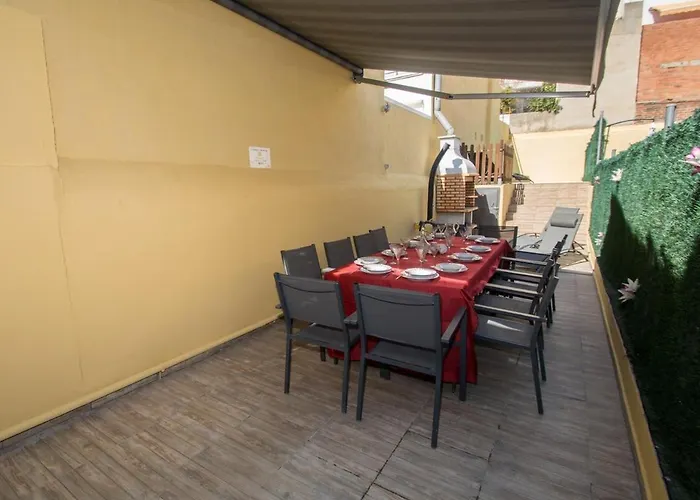 Nyaraló Casa Con Piscina En El Centro De Calella, Aire *